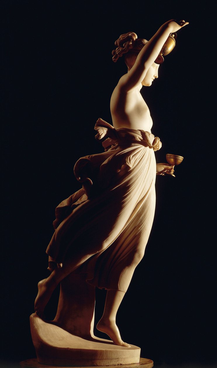 Antonio Canovan (1757-1822) Hebe, marmoripatsas tekijältä Antonio Canova