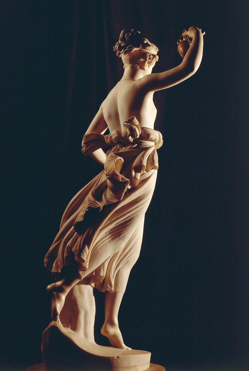 Antonio Canovan (1757-1822) Hebe, marmoripatsas tekijältä Antonio Canova