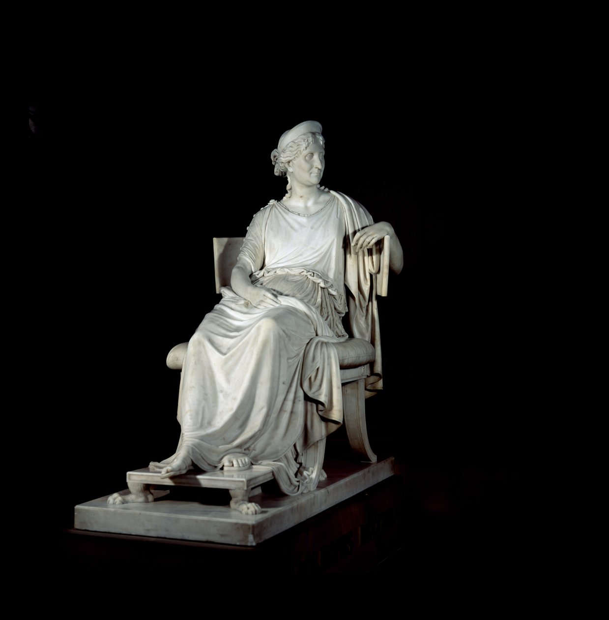Letitia Ramolino Bonaparte, n. 1804-07 (marmori) tekijältä Antonio Canova