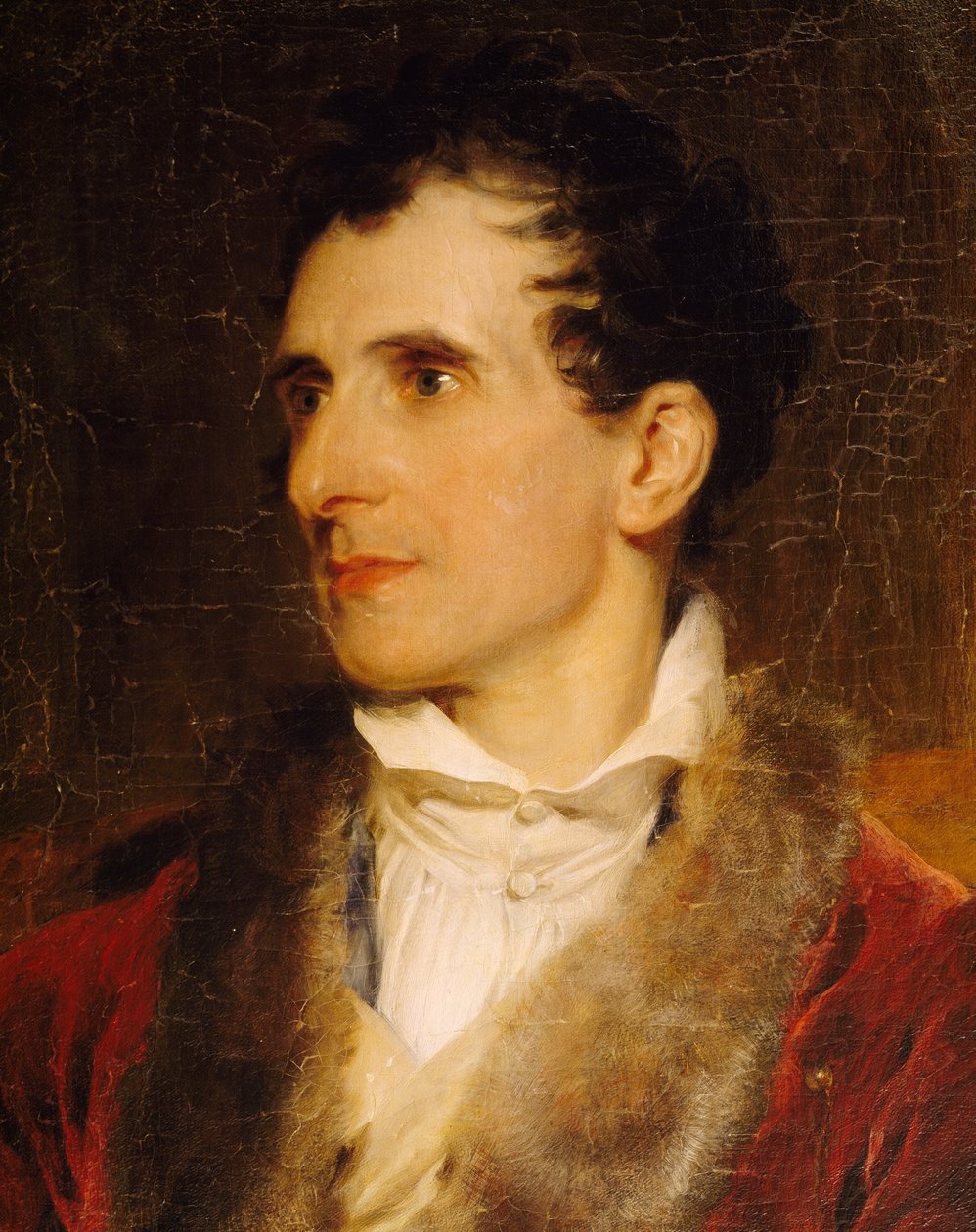 Antonio Canovan muotokuva, yksityiskohta tekijältä Antonio Canova