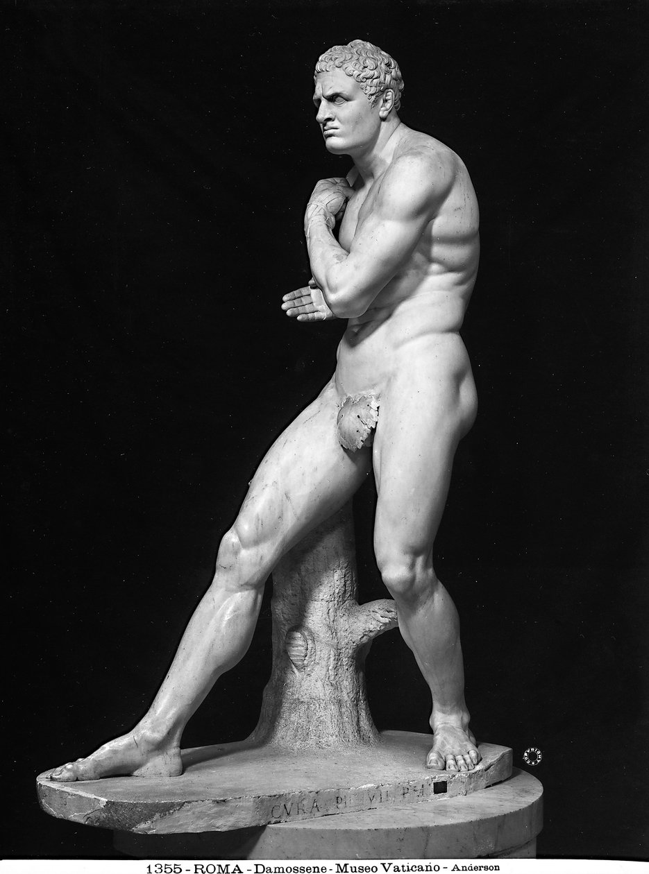 Damoxenuksen patsas, n. 1800 (marmori) tekijältä Antonio Canova