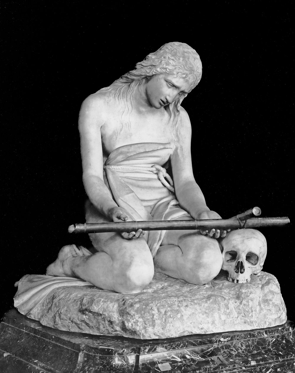 Katuva Magdaleena (marmori) (m/v kuva) tekijältä Antonio Canova