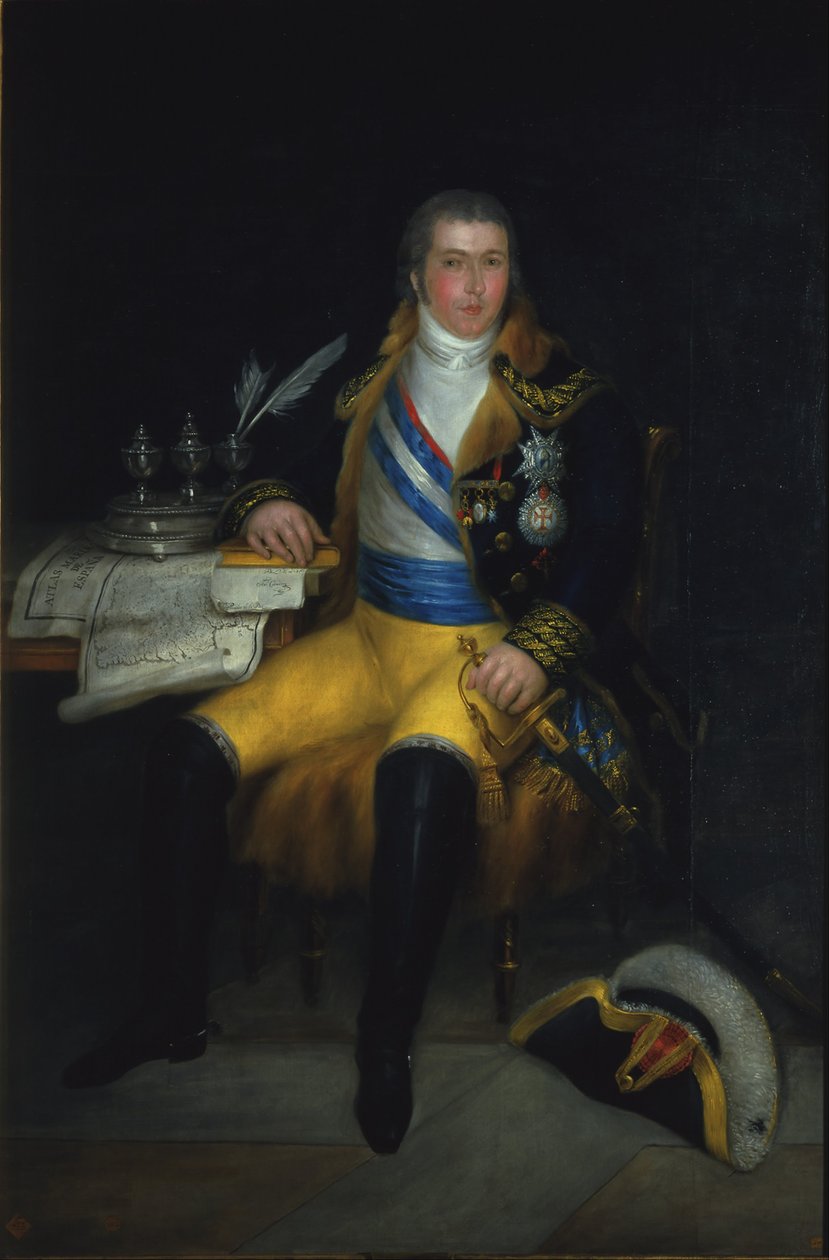 Retrato de don Manuel Godoy tekijältä Antonio Carnicero