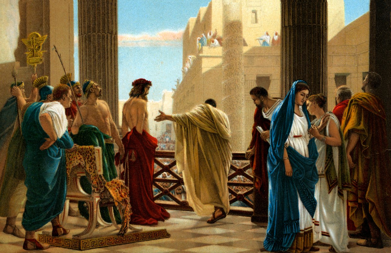 Ecce Homo, Antonio Ciserin maalauksen jälkeen - Raamattu tekijältä Antonio Ciseri