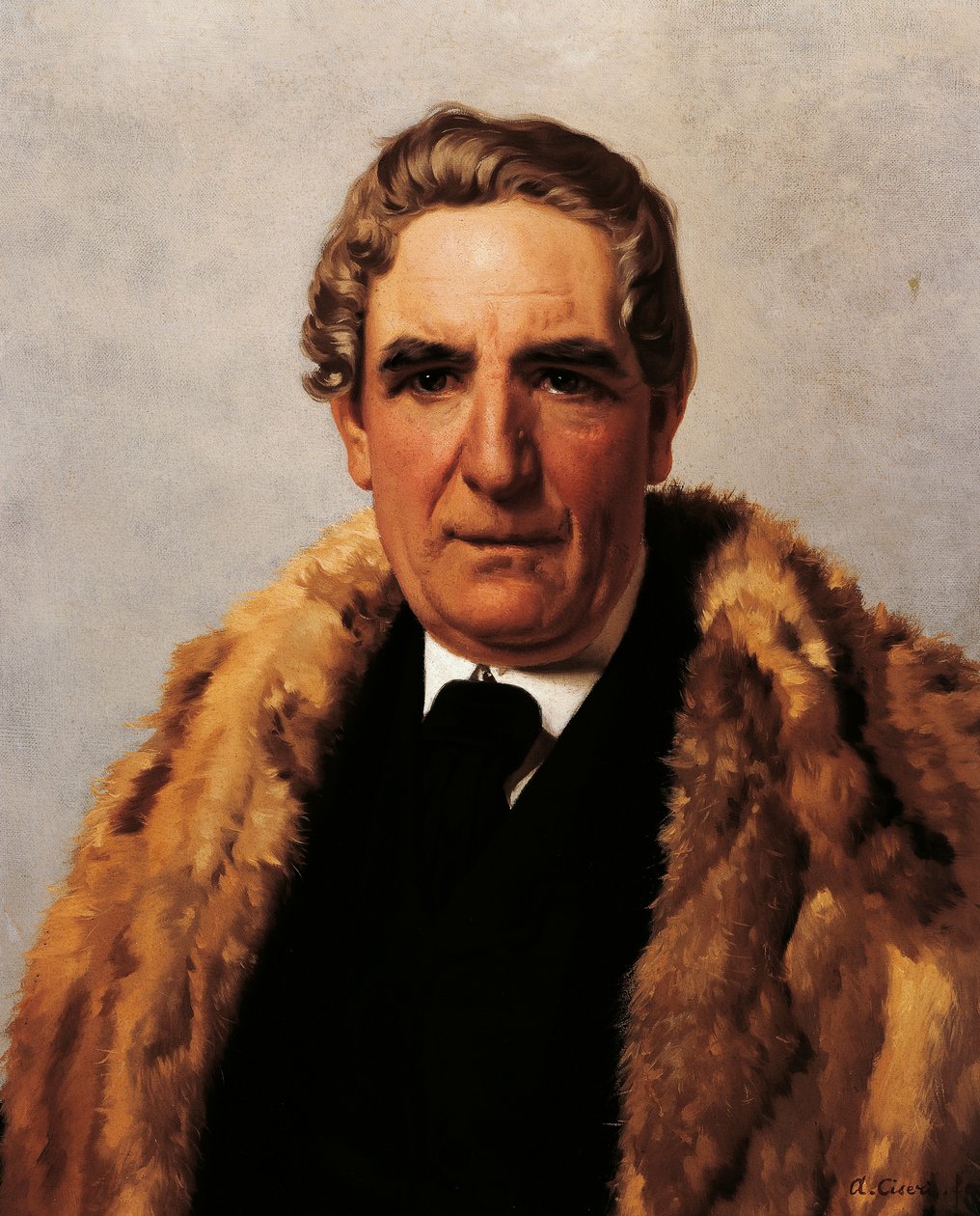 Domenico Guerrazzin muotokuva (Livorno tekijältä Antonio Ciseri