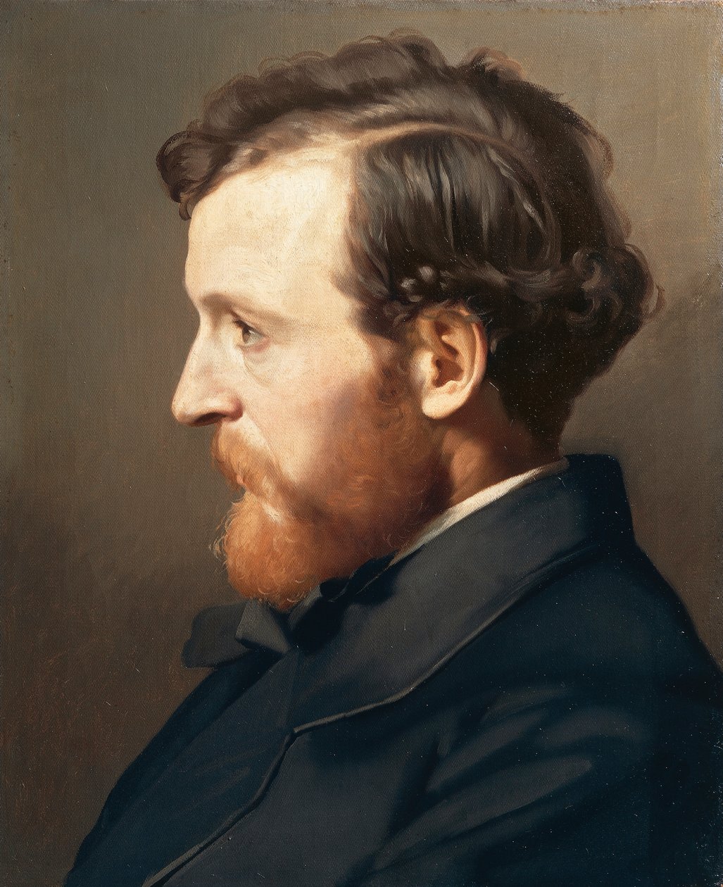 Antonio Ciserin (1821-1891) muotokuva Vincenzo Ciseristä tekijältä Antonio Ciseri