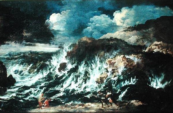 Myrsky ennen vuotta 1700 tekijältä Antonio Francesco Peruzzini