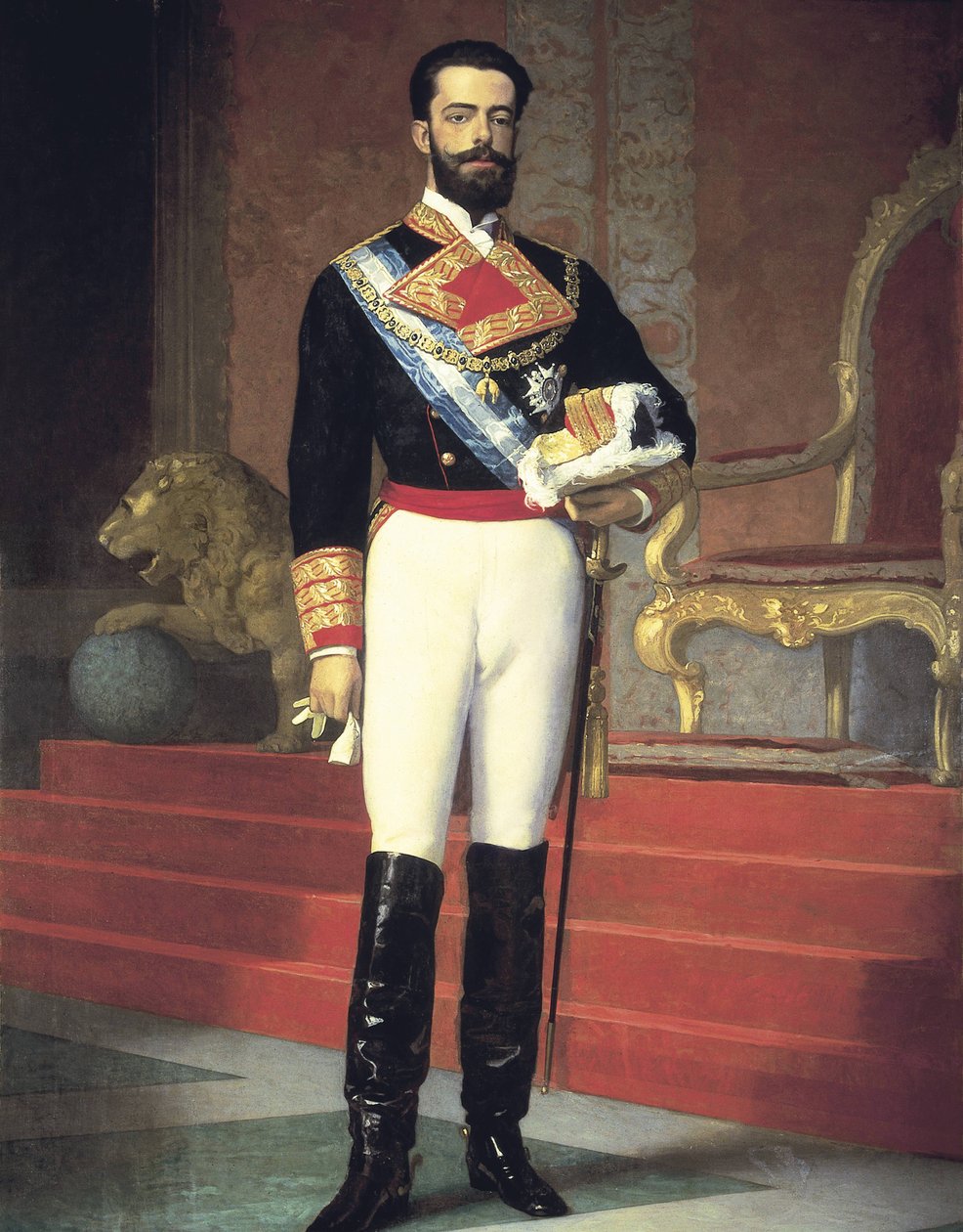 Amedee of Savoy Aosta, Amedee I, Espanjan kuningas (öljy kankaalle) tekijältä Antonio Gisbert
