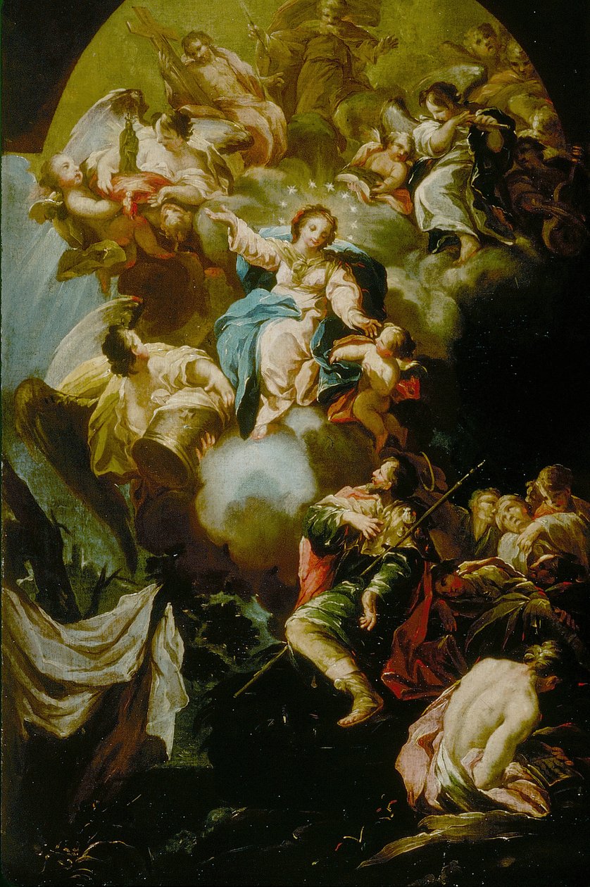 Visió de Sant Jaume de la Mare de Déu del Pilar, 175055. finlandès tekijältä Antonio González Velásquez