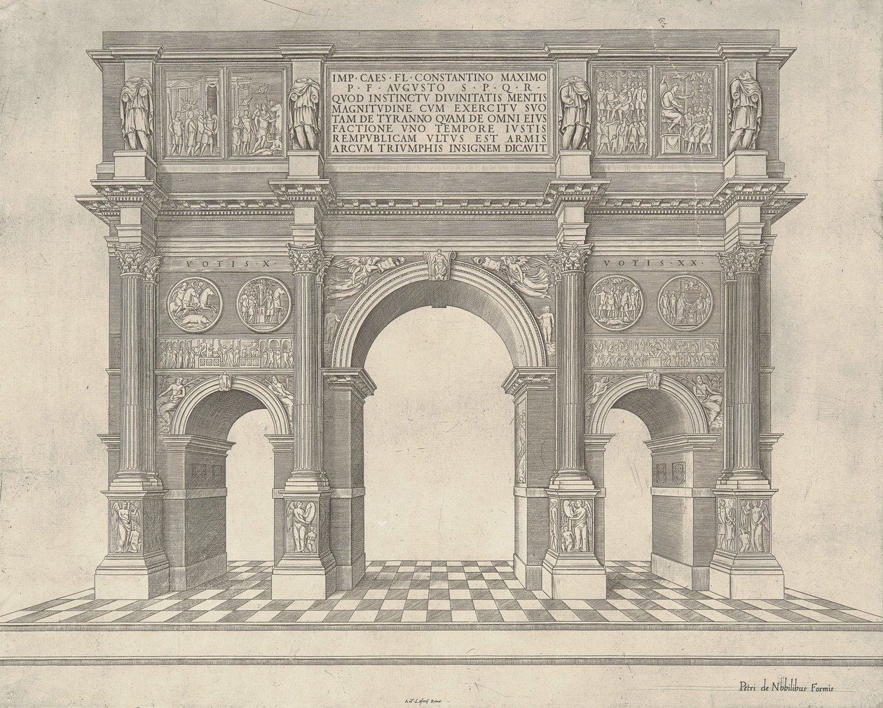 Speculum Romanae Magnificentiae tekijältä Antonio Lafreri