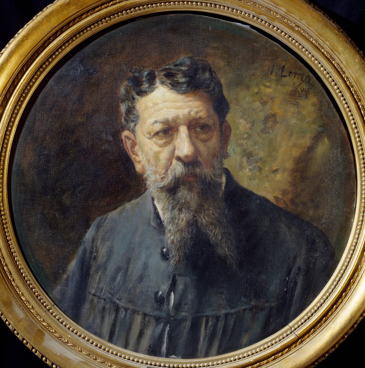 Taidemaalari Scoparinin muotokuva, Antonio Lonza (1846-1918) tekijältä Antonio Lonza