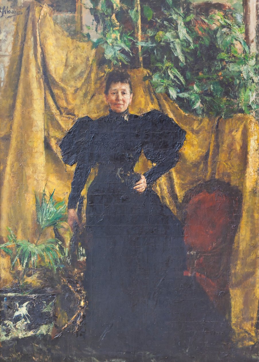 Signora Pantaleonin muotokuva tekijältä Antonio Mancini