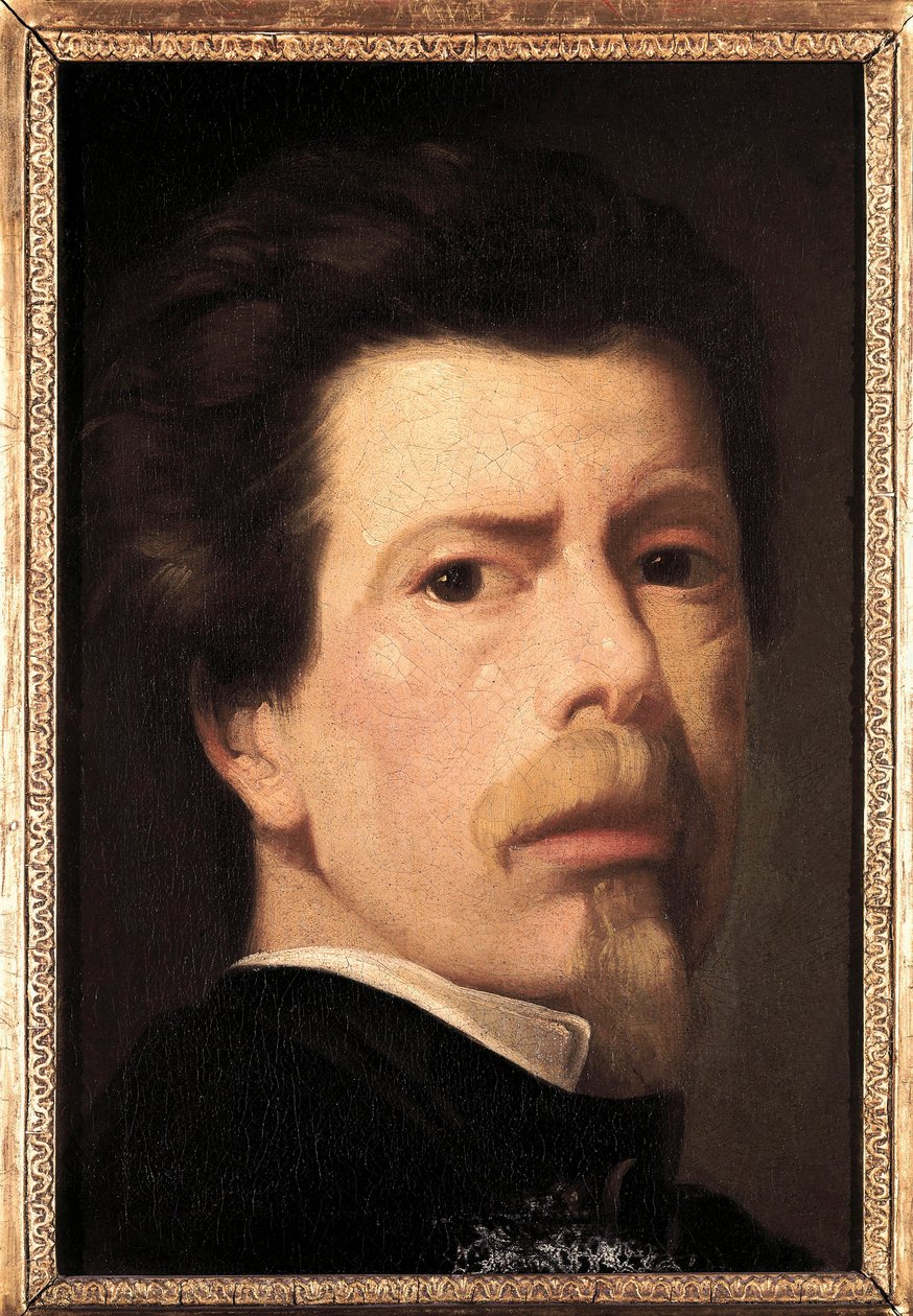 Omakuva. Antonio Maria Esquivel y Suarez de Urbinan (1806-1857) maalaus. öljy kankaalle tekijältä Antonio María Esquivel y Suárez de Urbina