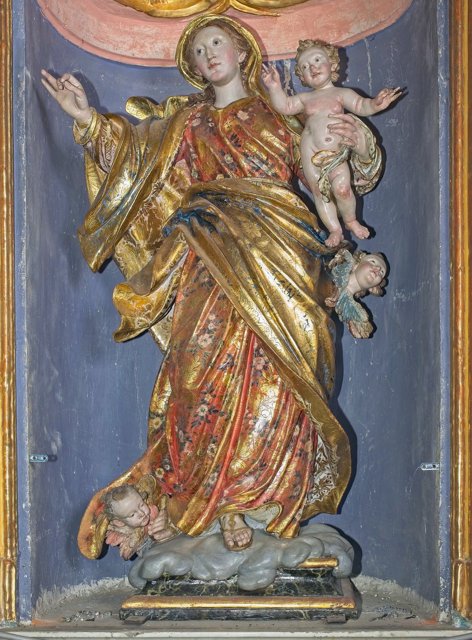 Ruusukon Madonna tekijältä Antonio Maria Maragliano