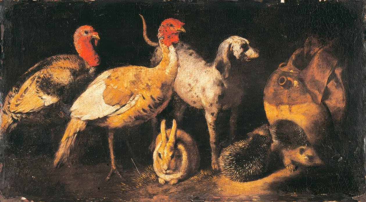 Truthennen, Hund, Hase und Igel tekijältä Antonio Maria Vassallo