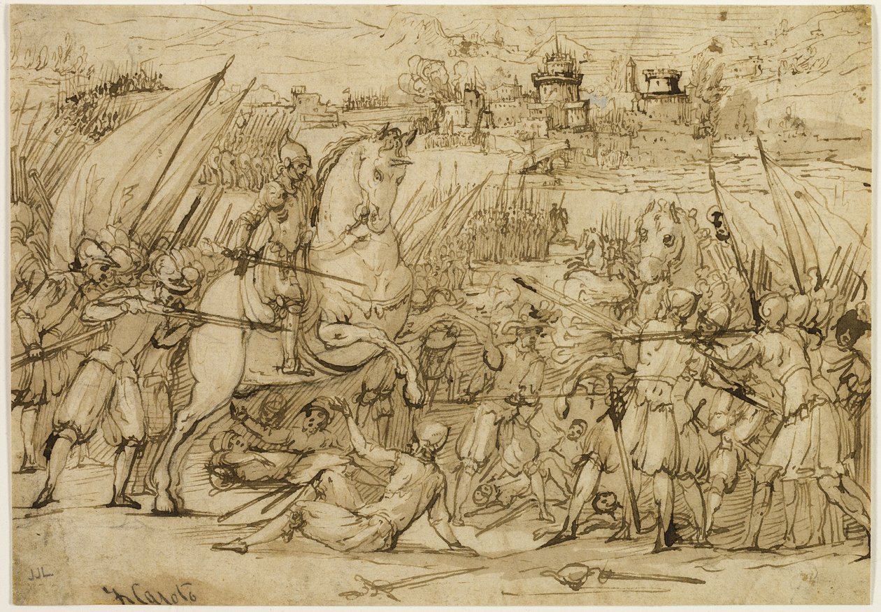 Escena de batalla finlandesa tekijältä Antonio Maria Viani