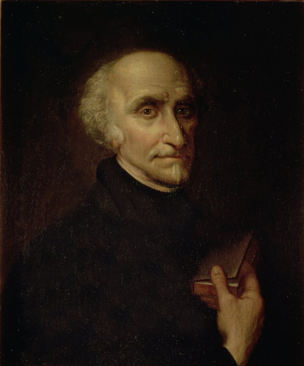 131-0795081/1 Muotokuva Pedro Calderon de la Barcasta (1600-81) espanjalainen runoilija ja näytelmäkirjailija (öljy kankaalle) tekijältä Antonio Pereda y Salgado