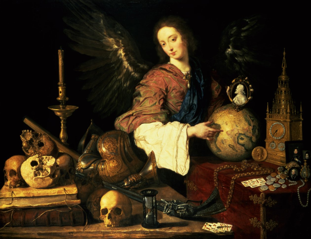 Vanitas, n. 1634 tekijältä Antonio Pereda y Salgado