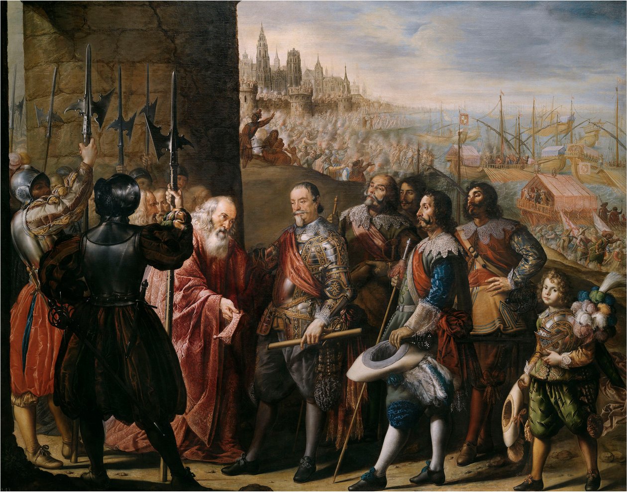 Genovan reljeef, Santa Cruzin toinen markiisi, 1634-1635. tekijältä Antonio Pereda y Salgado de