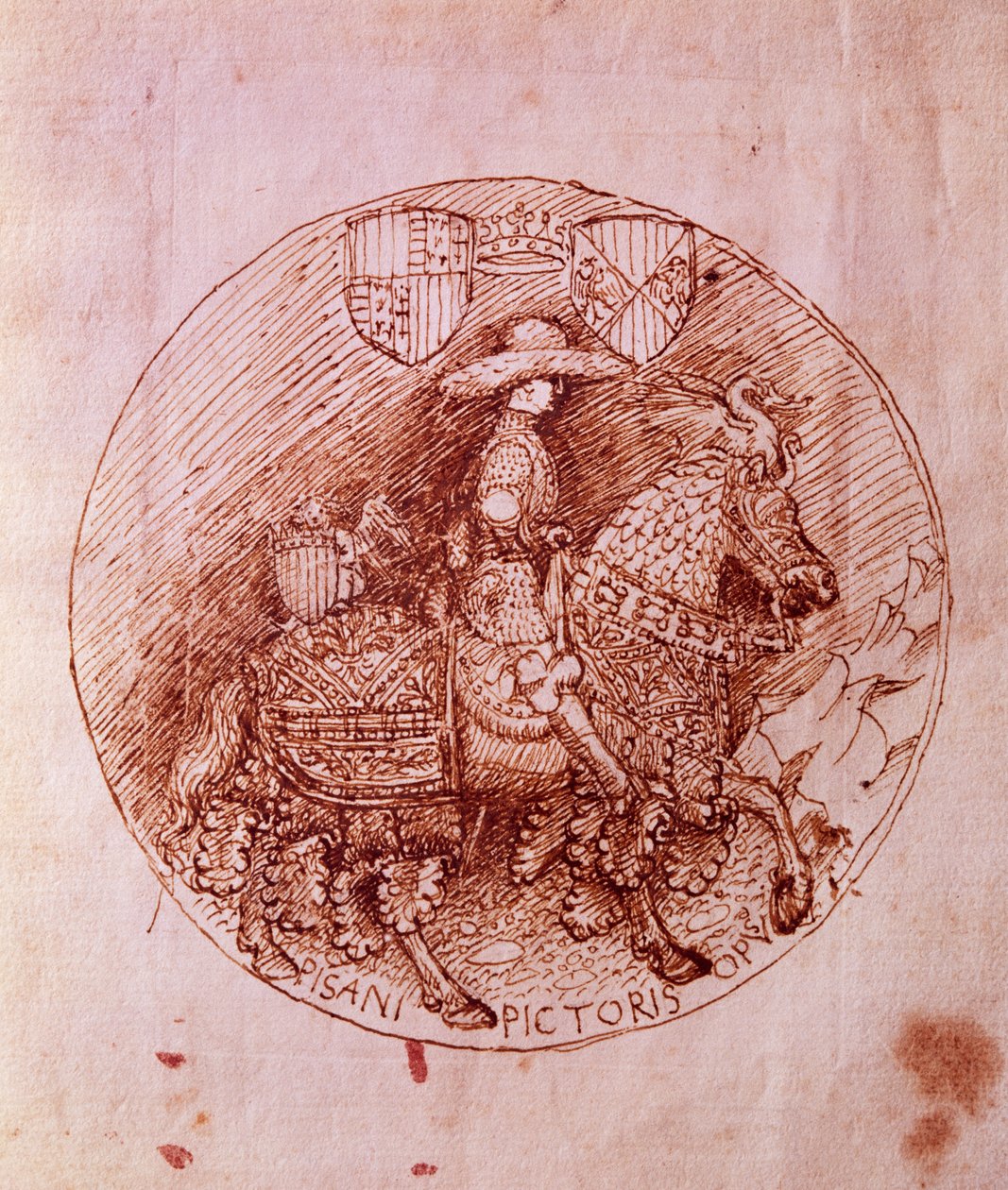 Alfonso Aragonilaisen mitali, Antonio Pisanello (1395-1455) tekijältä Antonio Pisanello