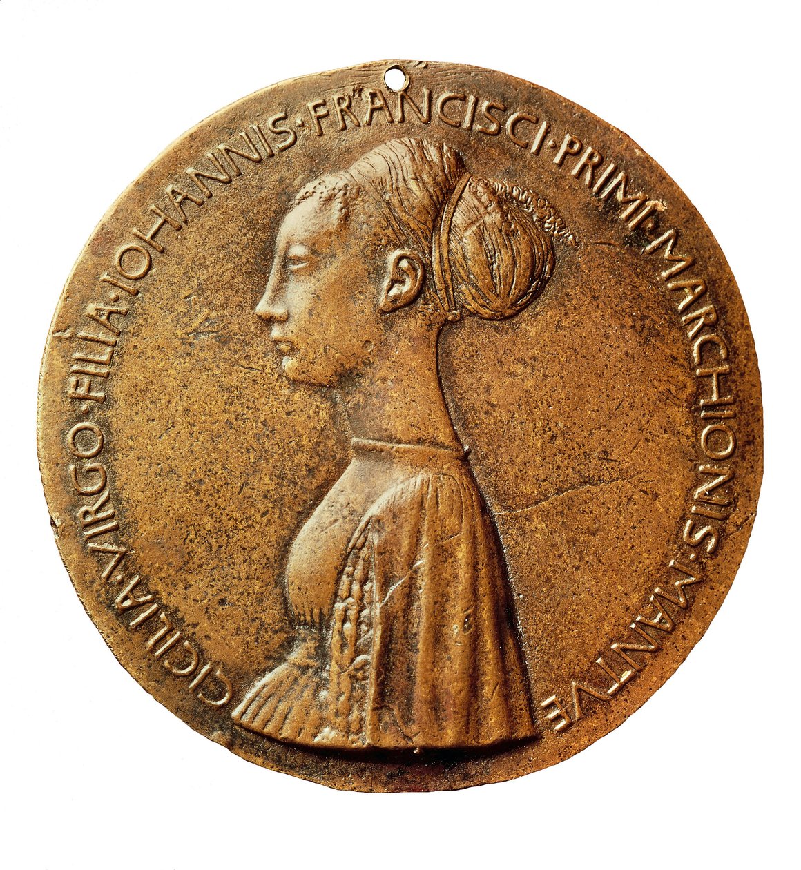 Cecilia Gonzagan mitali tekijältä Antonio Pisanello