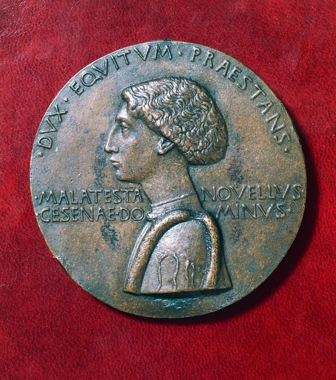 Domenico Novello Malatestan (1418-1465) mitali tekijältä Antonio Pisanello