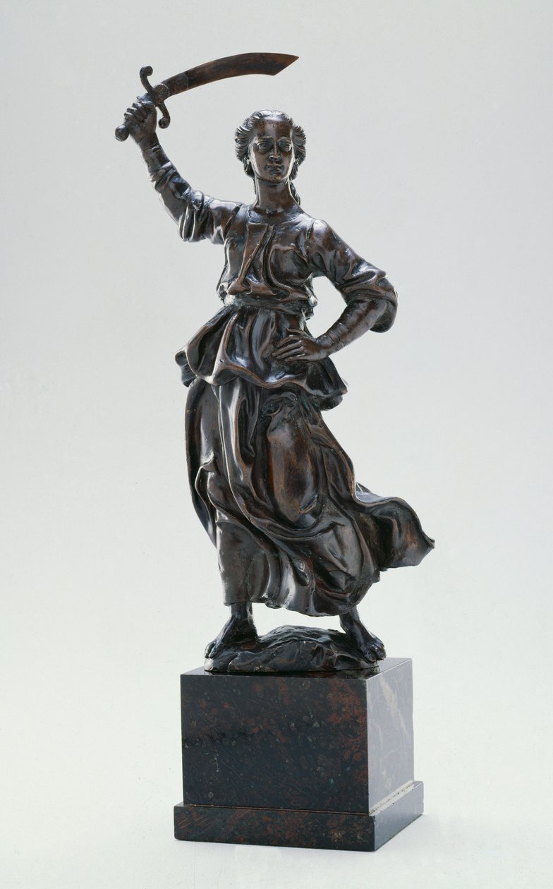 Judith, n. 1470 (pronssi kultauksen jälkiä) tekijältä Antonio Pollaiuolo