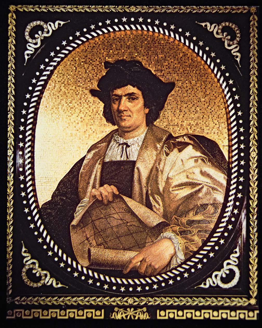Christopher Columbus (mosaiikki) tekijältä Antonio Salviati