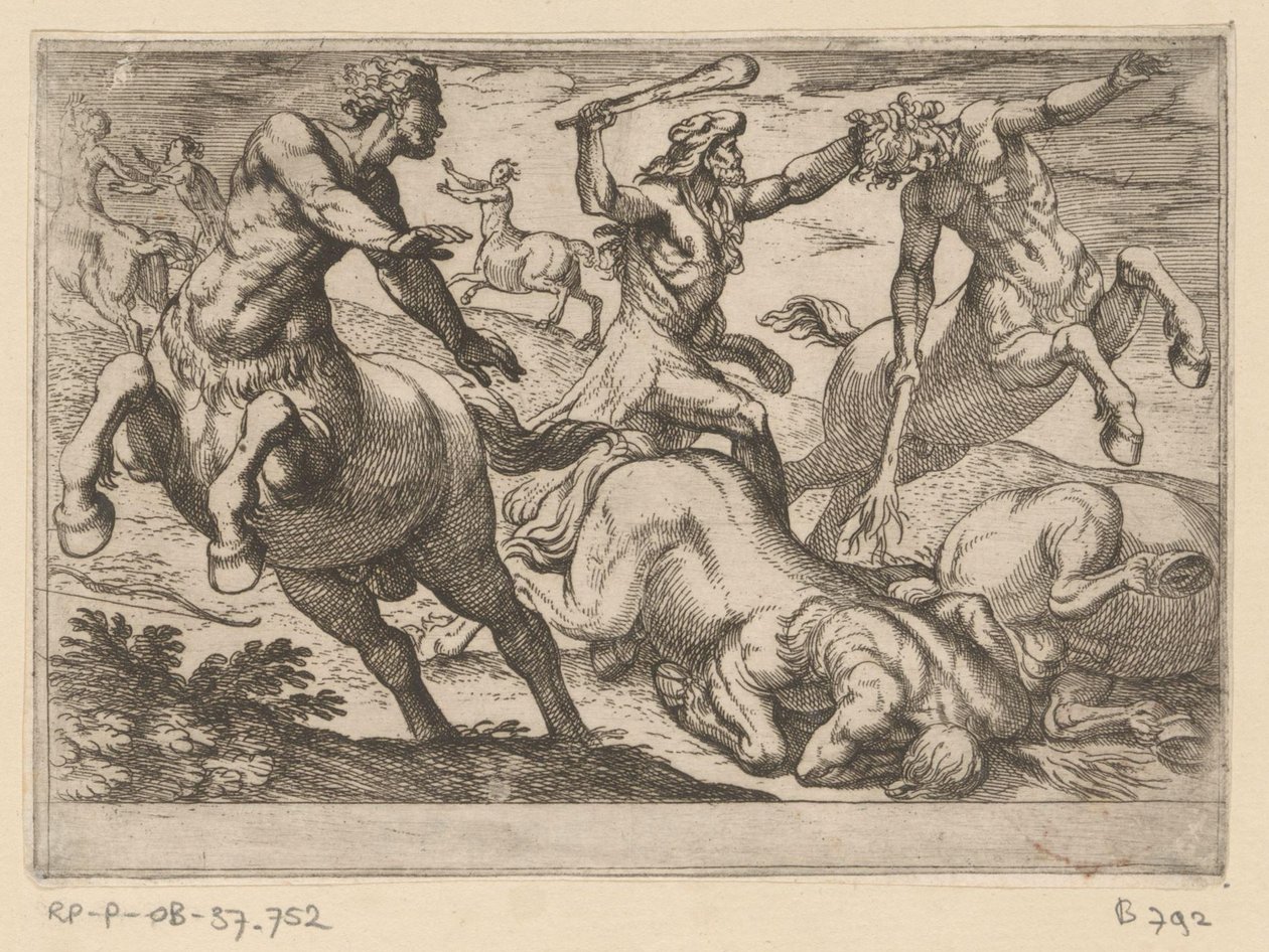 Hercules ja Kentaurit The Twelve Labors of Hercules (sarjan nimi) tekijältä Antonio Tempesta