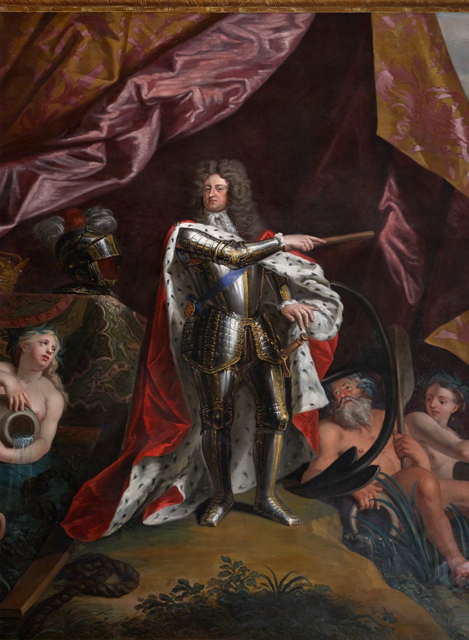 George, Tanskan prinssi, Englannin yliamiraalina, yksityiskohta The Queen