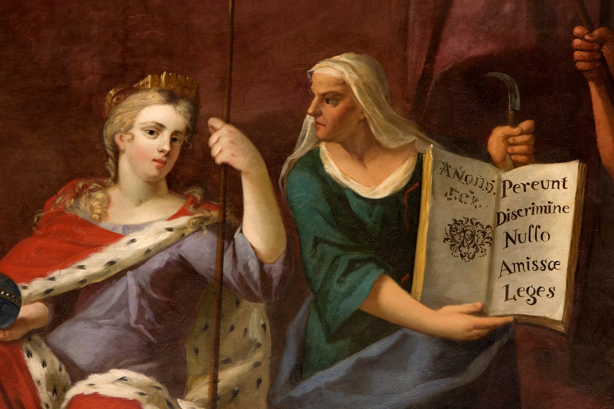 Queen Anne Britanniana, profeetta, yksityiskohta Queen