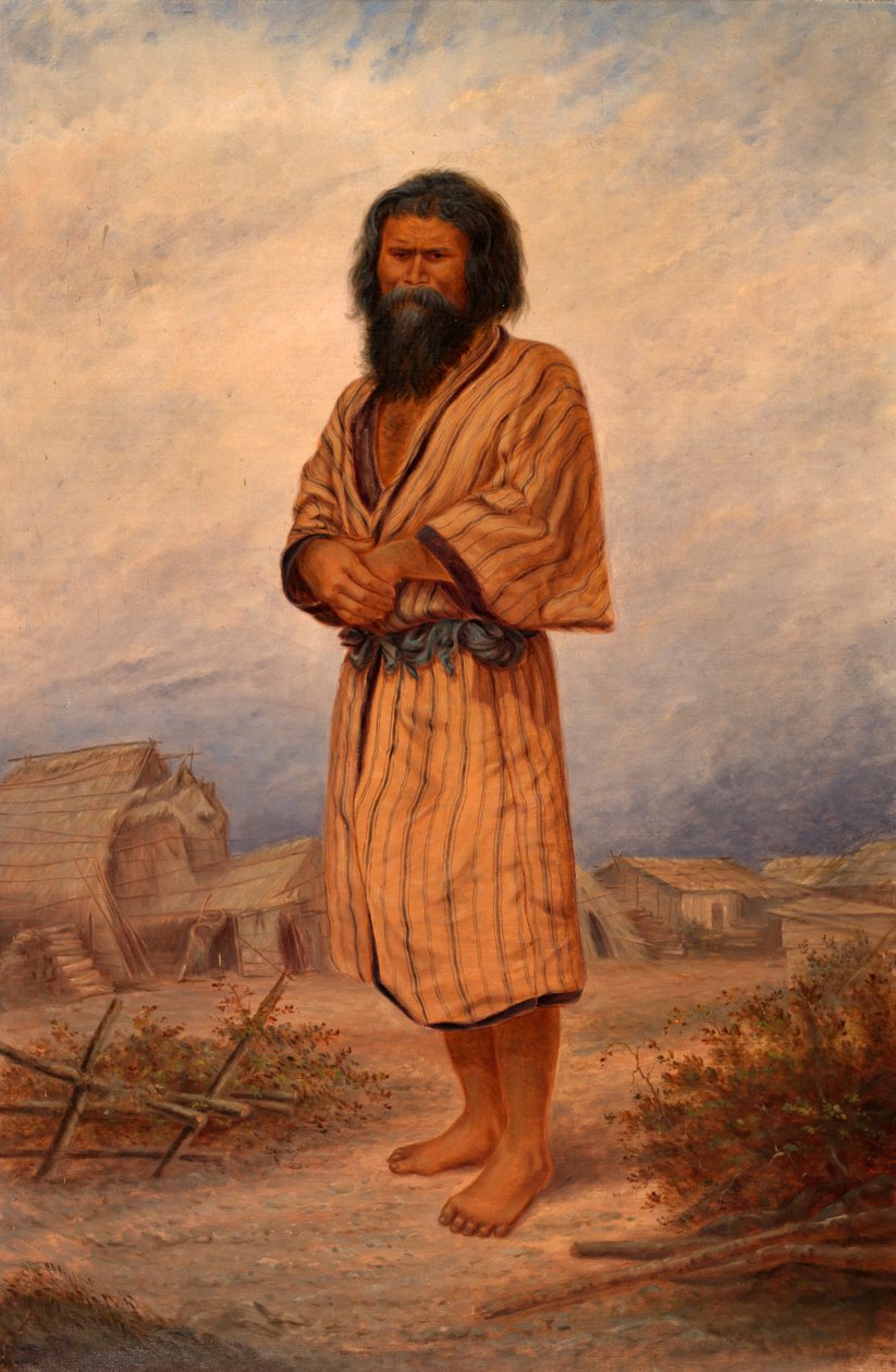 Aino Man, ca. 1893. tekijältä Antonio Zeno Shindler