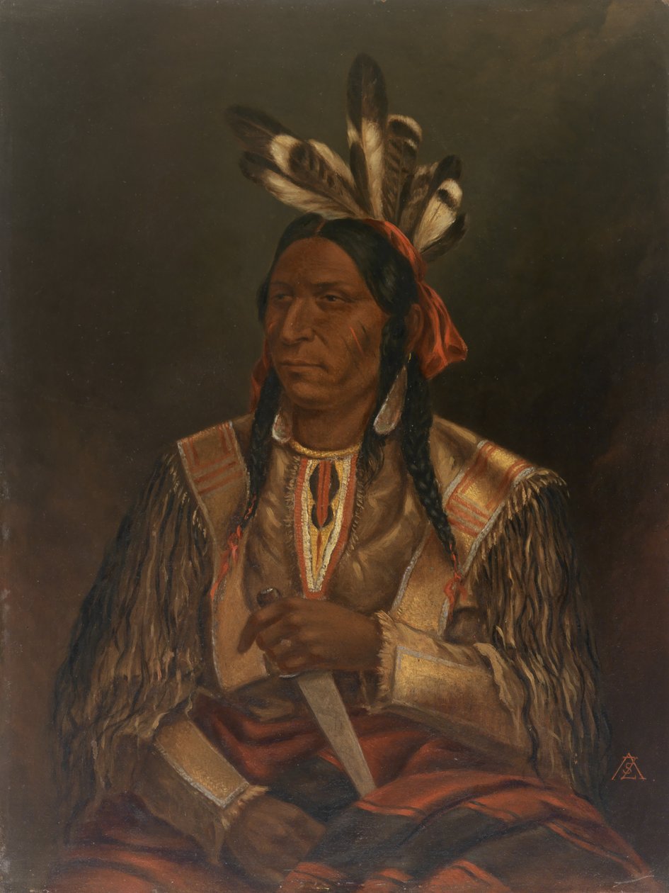 Keokuk The Watchful Fox, Junior, n. 1876-1899. tekijältä Antonio Zeno Shindler