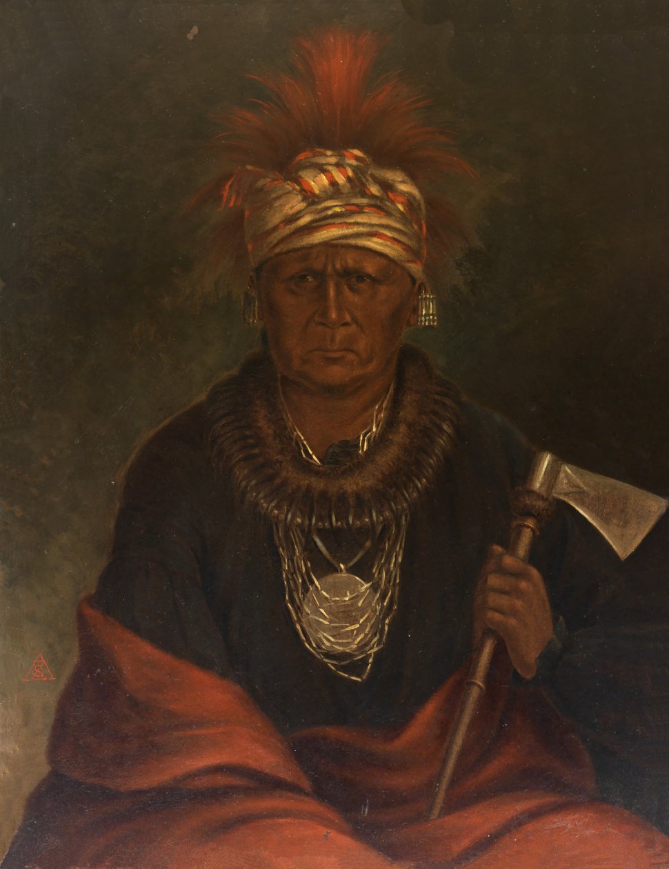 Keokuk The Watchful Fox, n. 1876-1899. tekijältä Antonio Zeno Shindler