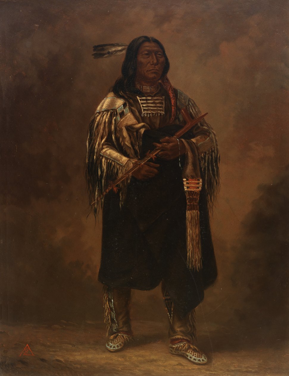 Tatanka Buffalo, n. 1887. tekijältä Antonio Zeno Shindler