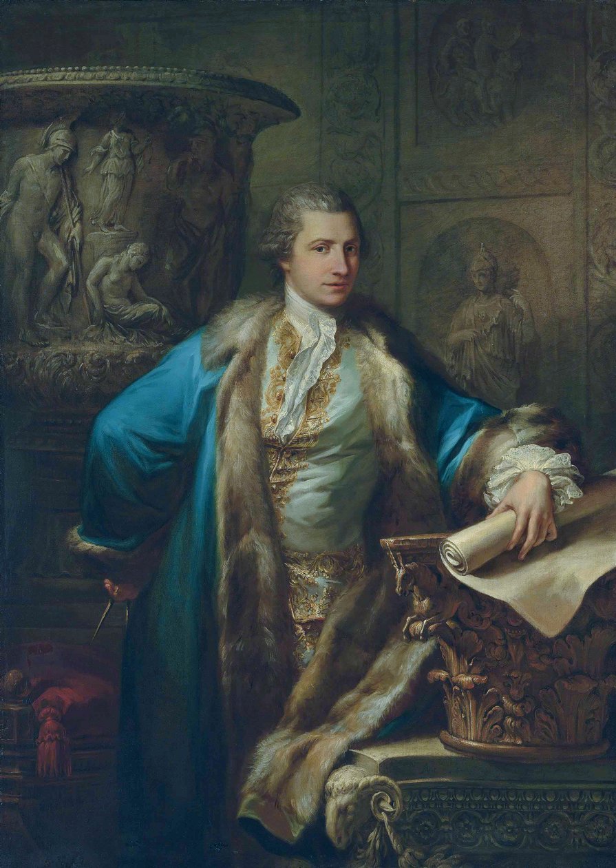 James Adam (1732-1794), kirjoittanut Antonio Zucchi tekijältä Antonio Zucchi