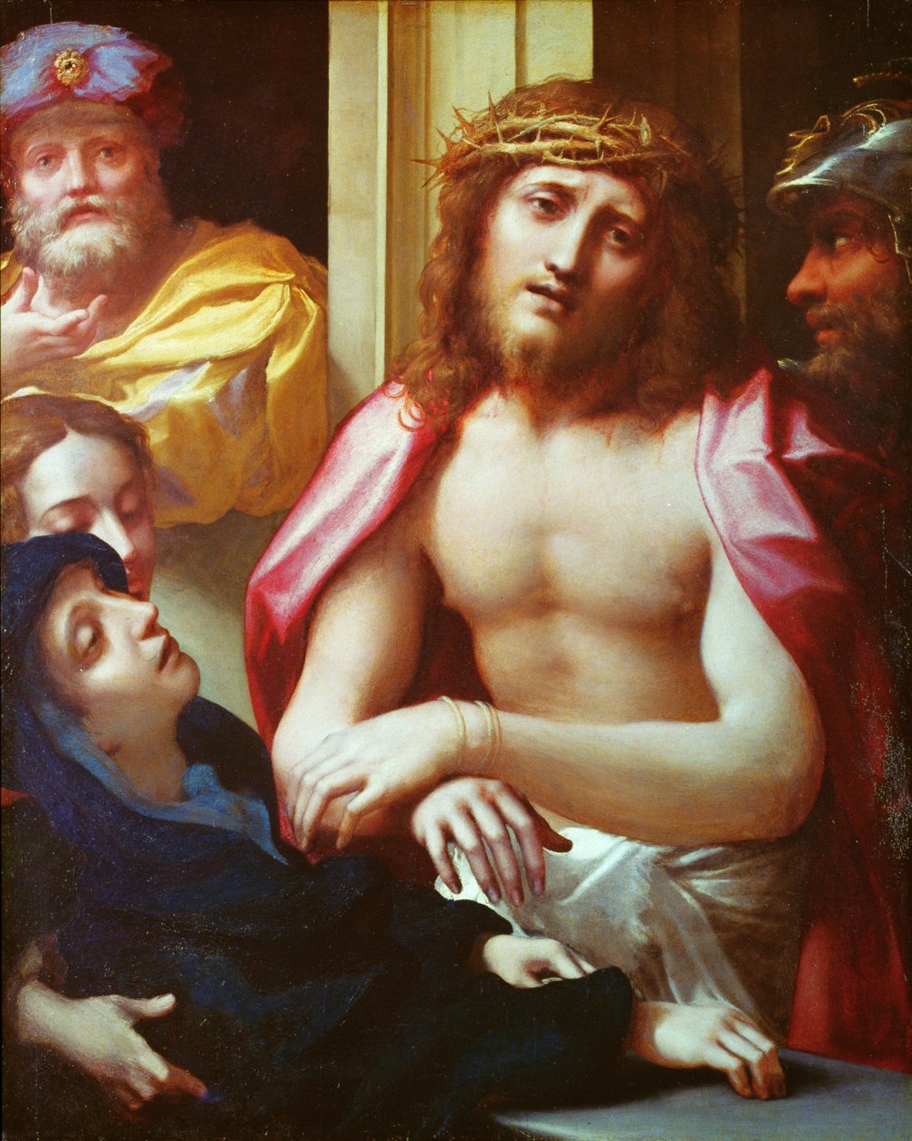Kristus esitettiin kansalle (Ecce Homo) tekijältä Antonio da Correggio