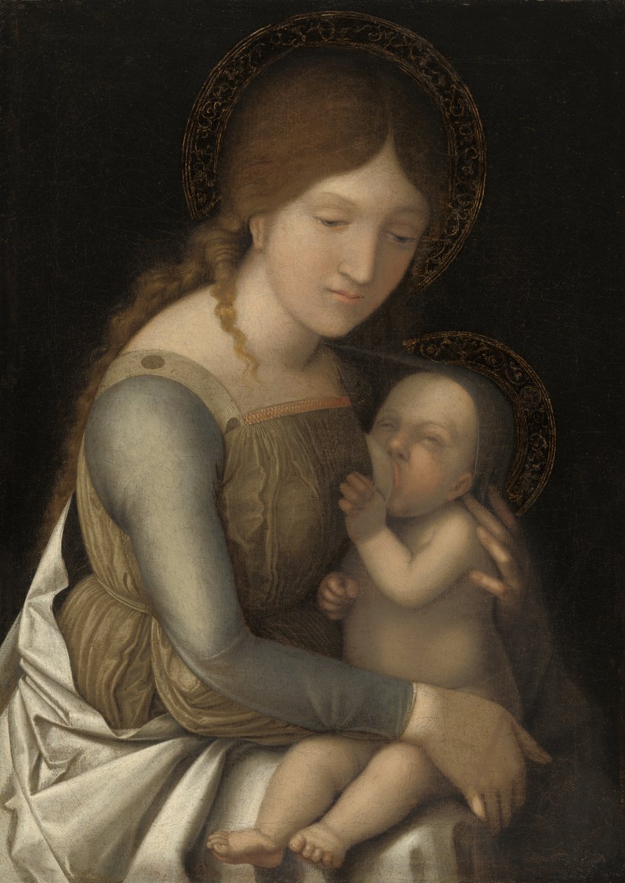 Madonna ja lapsi tekijältä Antonio da Correggio