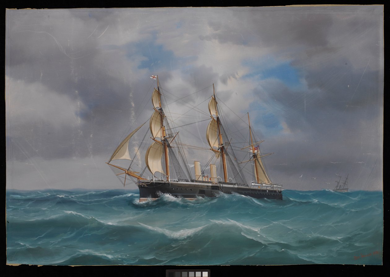 H.M.S. Alexander Välimeren laivaston lippulaiva. tekijältä Antonio de Simone