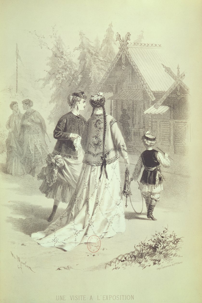 Vierailu Pariisin yleisnäyttelyyn vuonna 1867 tekijältä Antony Paul Emile Morlon