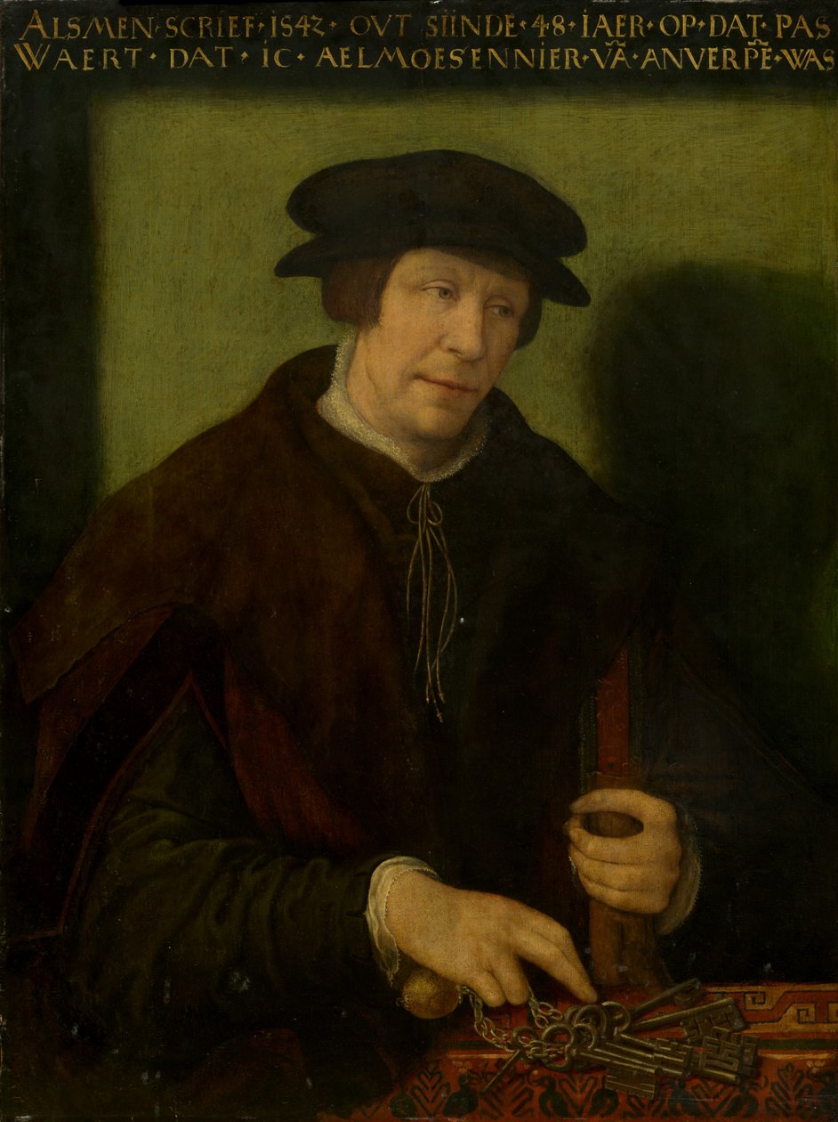 Antwerpenin almonerin muotokuva tekijältä Antwerp 16th Century