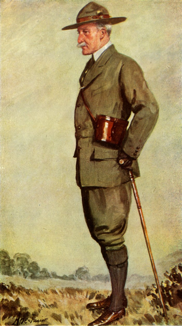 Lord Baden-Powell, 1911, 1944. tekijältä Ape Junior