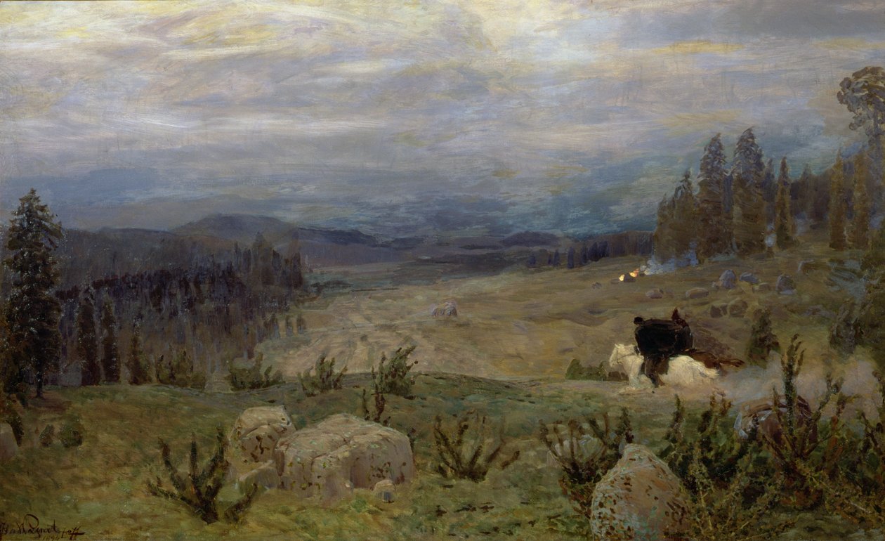 Siperia, 1894 tekijältä Apollinari Mikhailovich Vasnetsov