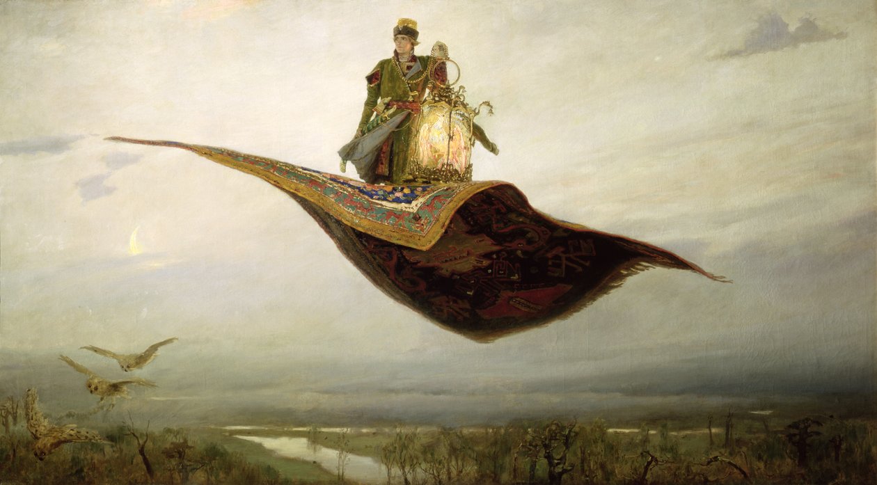 Taikamatto, 1880 tekijältä Apollinari Mikhailovich Vasnetsov