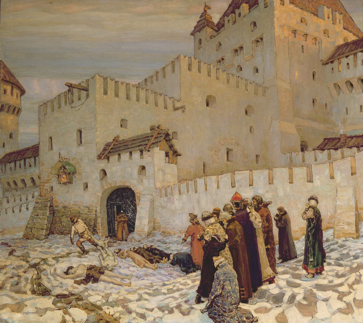 The Killing Ground (vanhan Moskovan jälleenrakennus) tekijältä Apollinari Mikhailovich Vasnetsov
