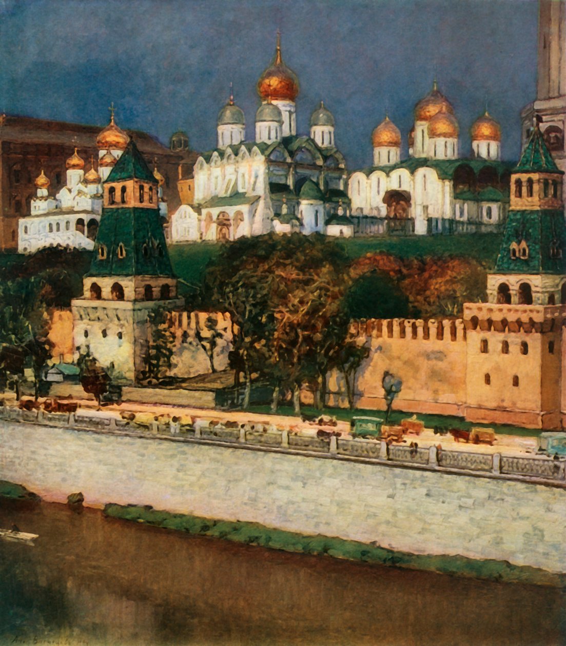 Moskovan Kreml, 1894, 1965. tekijältä Apollinari Mikhailovich Vasnetsov