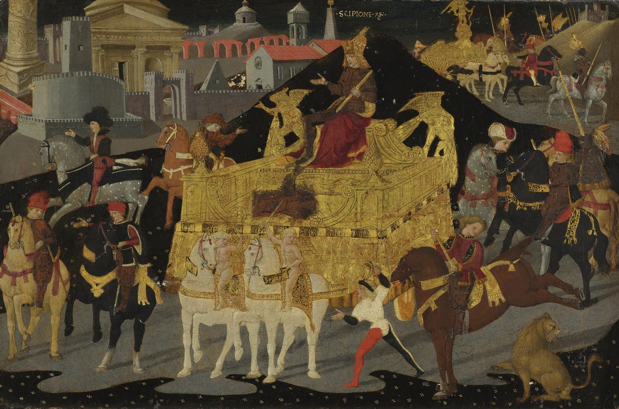 Scipio Africanuksen voitto tekijältä Apollonio di Giovanni di Tommaso