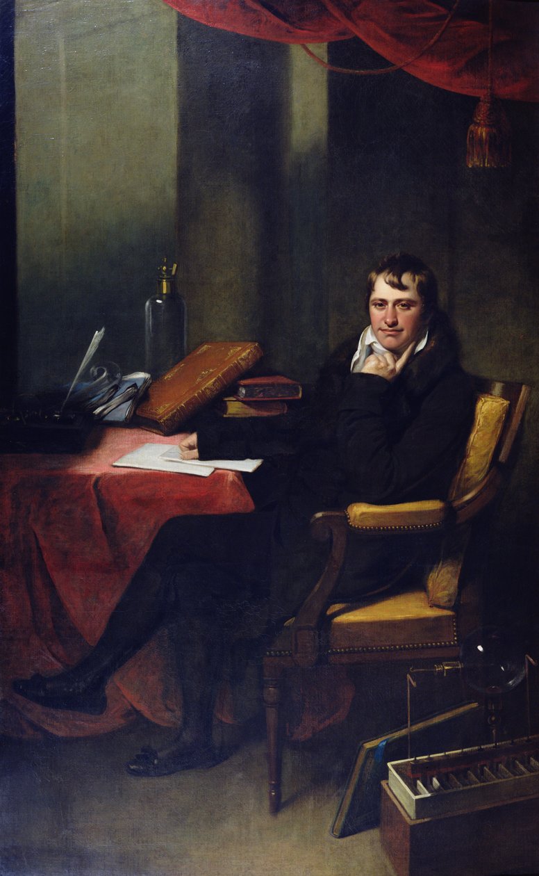 Humphry Davyn (1778-1829) muotokuva tekijältä Archer James Oliver