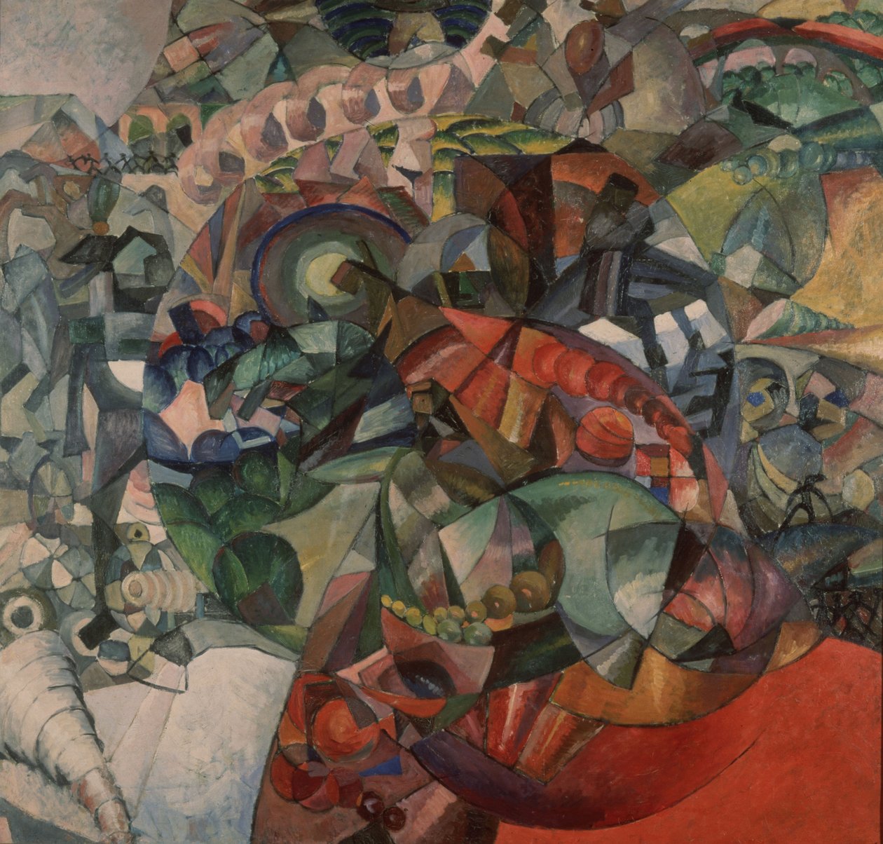 Allegoria isänmaallisen sodan 1812, 1912 tekijältä Aristarkh Vasilievic Lentulov