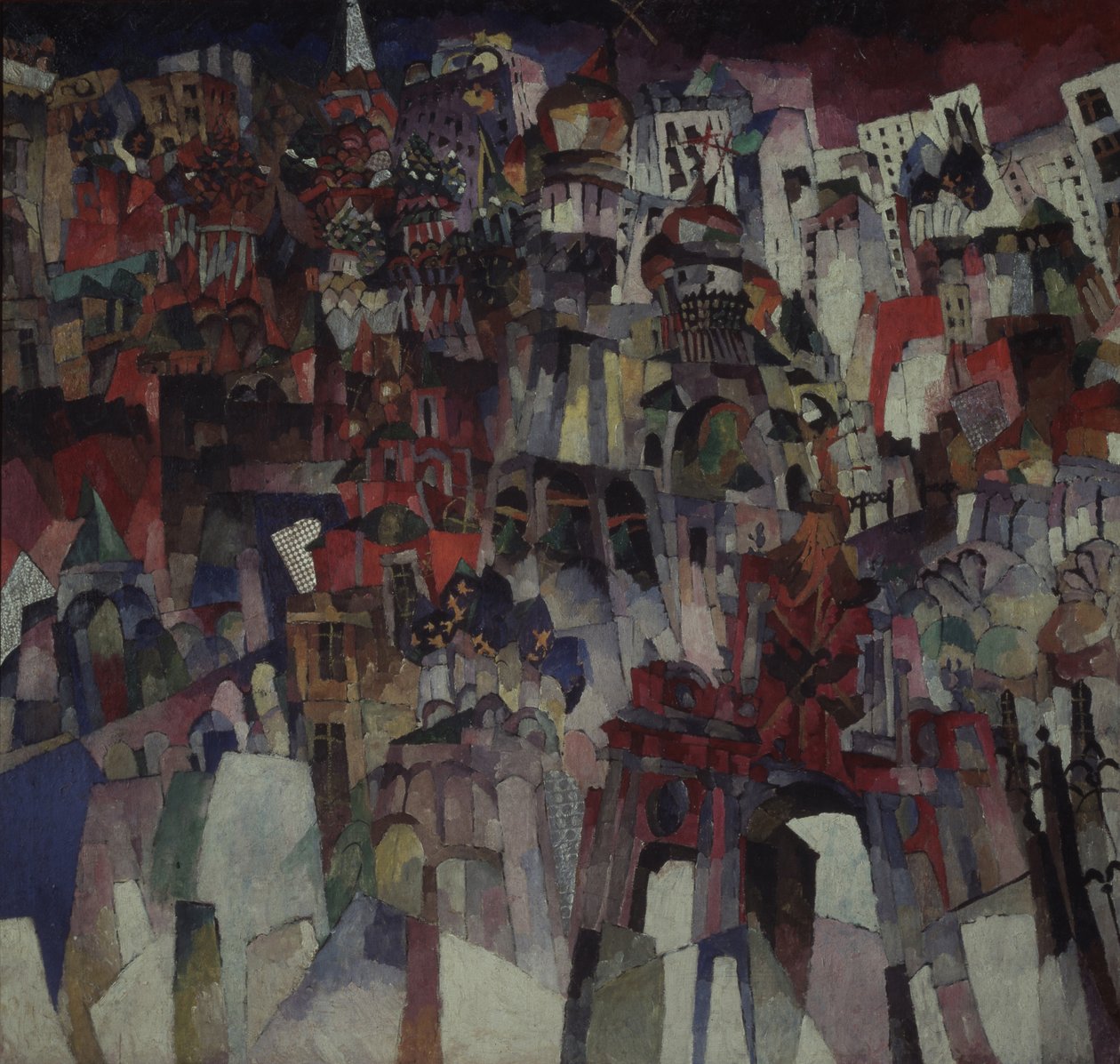 Moskova, 1913 tekijältä Aristarkh Vasilievic Lentulov